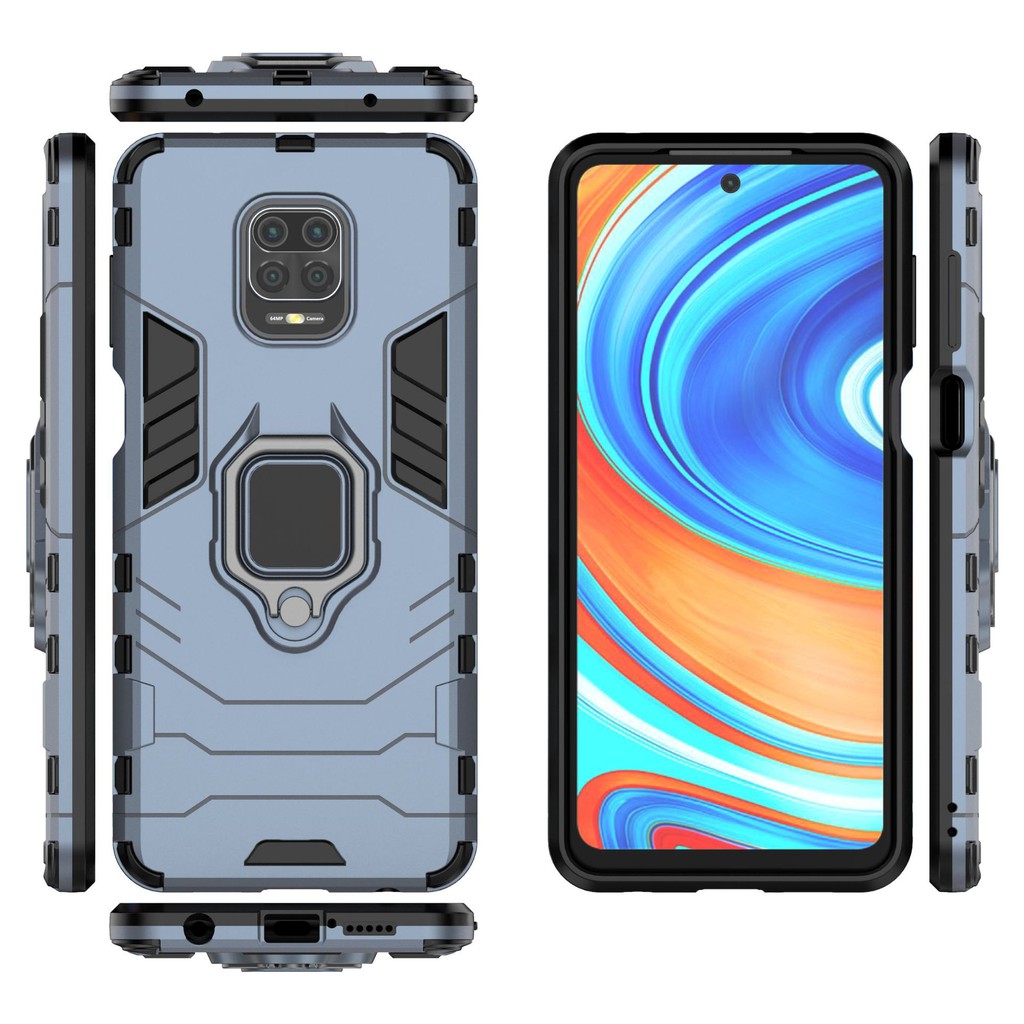 Ốp lưng Xiaomi Redmi Note 9s note9s, Redmi Note 9 pro, Redmi Note 9 Pro max - Ốp lưng chống sốc iron man Iring siêu bền