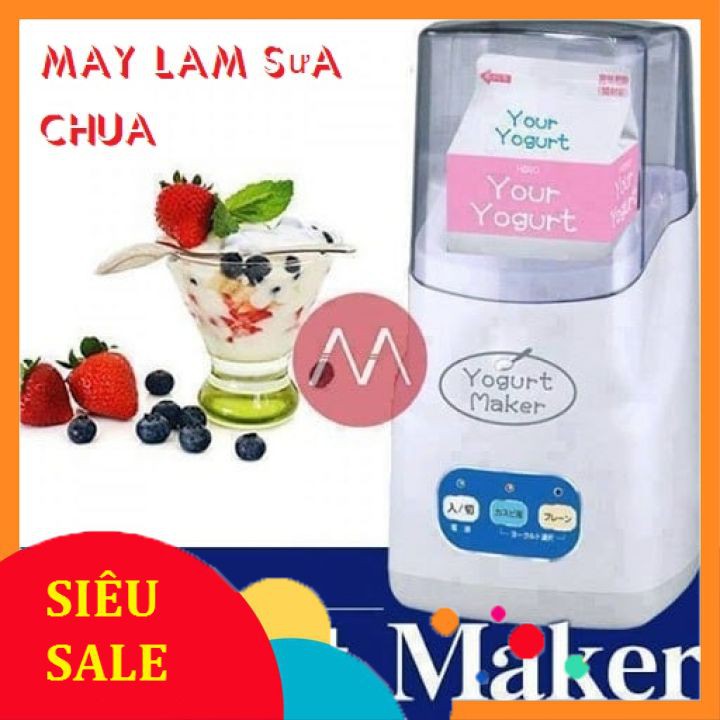 Máy làm sữa chua Nhật Bản Yogurt Maker 3 nút điều chỉnh, máy ủ sữa chua Nhật Bản