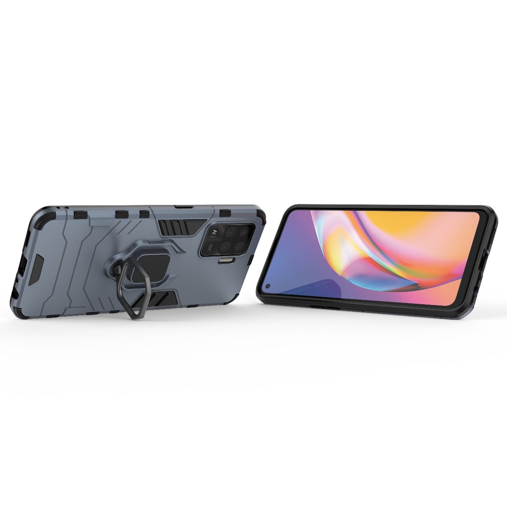 Ốp lưng Oppo A94 Iron Man Iring chống sốc giá đỡ xem phim thời trang cao cấp siêu bền