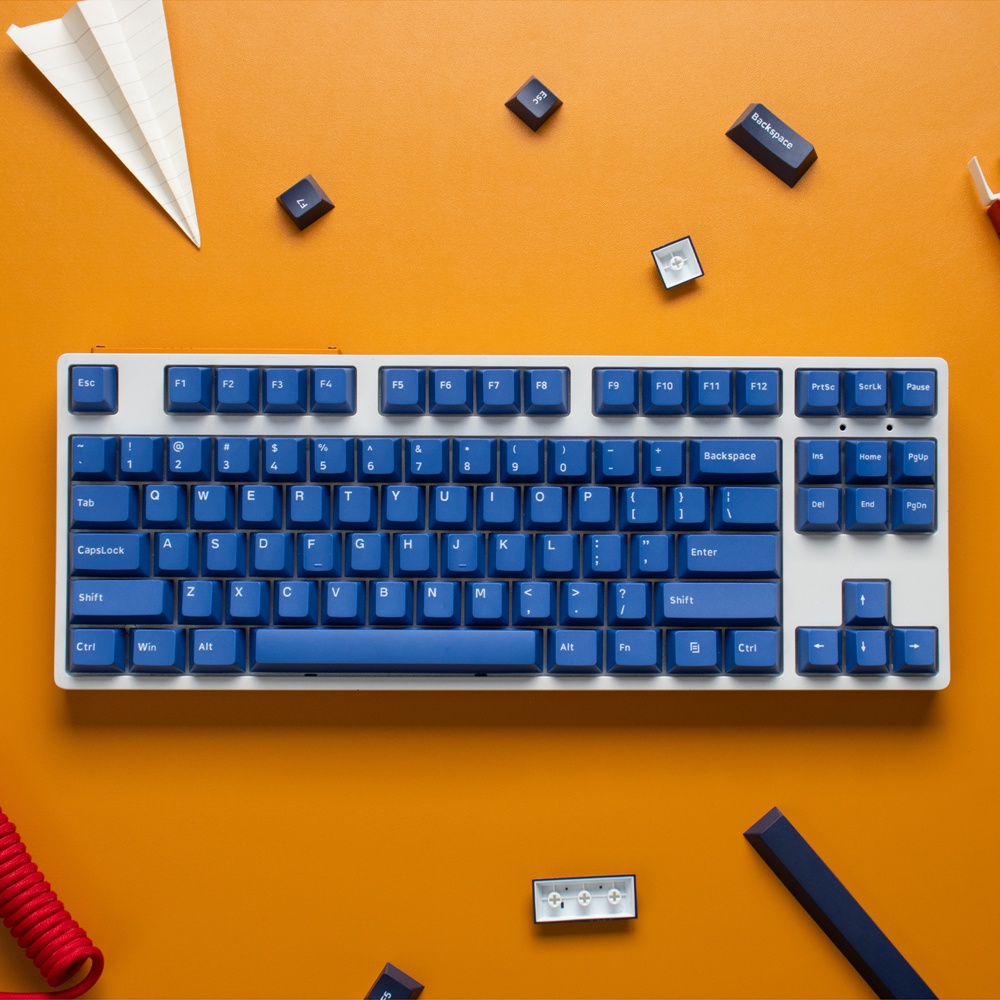 Bộ nút bàn phím cơ Keycap Cherry Striker - PBT Doubleshot - 160 phím