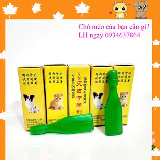 Nhỏ gáy trị ve rận cho chó mèo CHINA