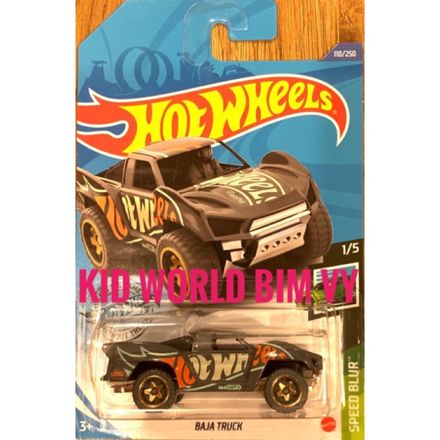 Xe mô hình Hot Wheels basic Baja Truck GHF09, 40K.