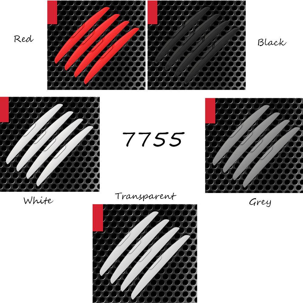 MAG Bộ 4 Dải Dán Bảo Vệ Cạnh Cửa Xe Hơi Chống Va Chạm Tiện Dụng