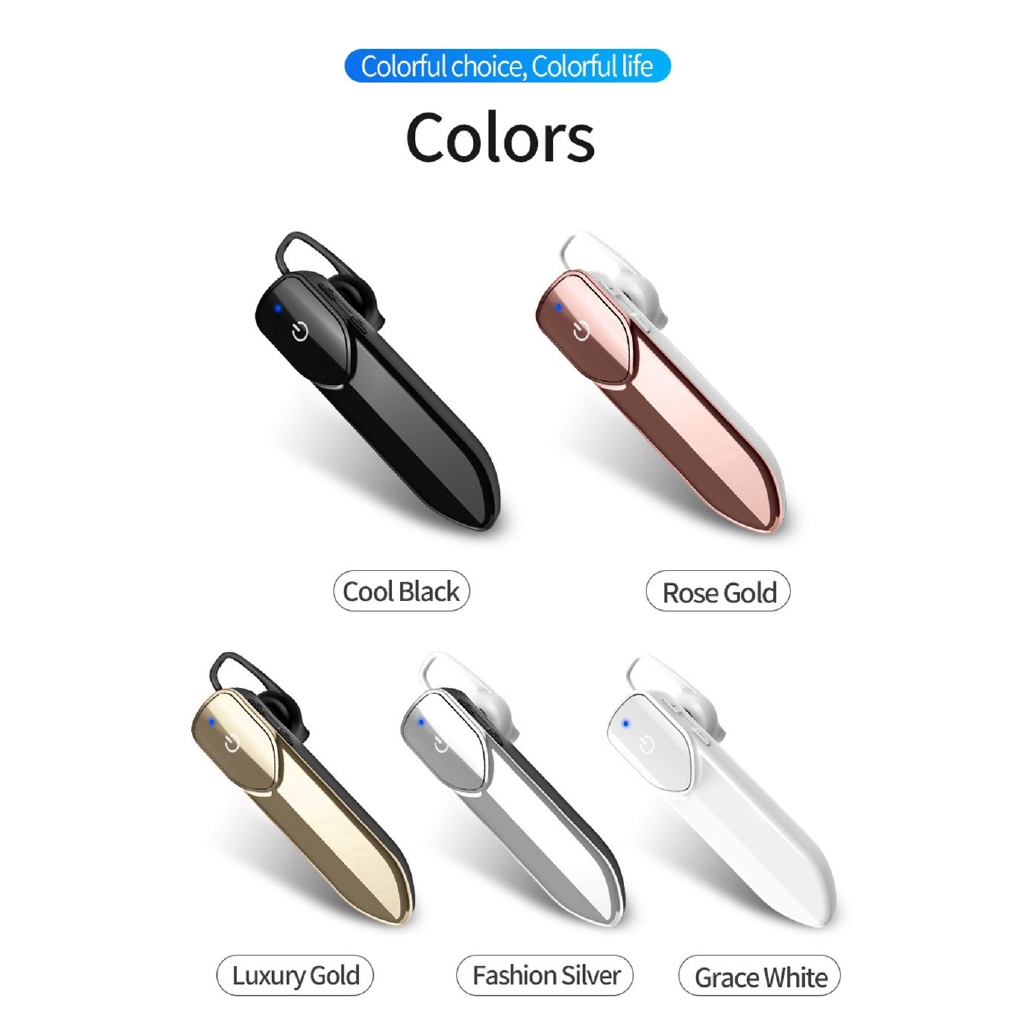 Tai nghe đơn thể thao mini bluetooth không dây 4.2 TWS V19 có mic