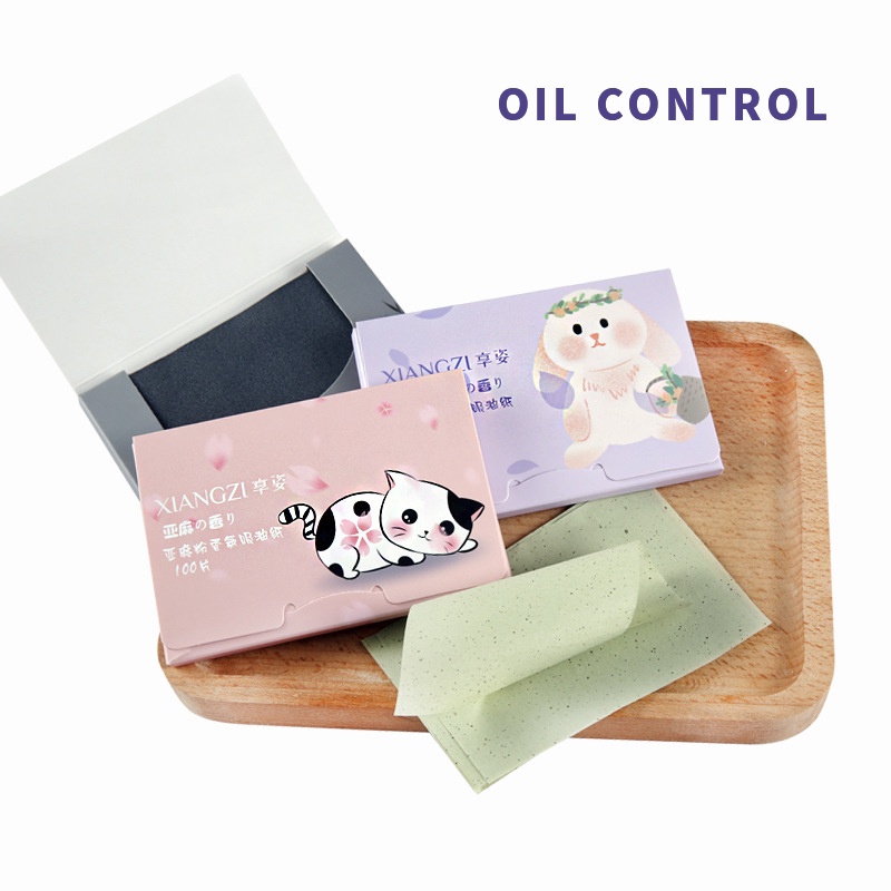 Bộ 100 tờ giấy thấm dầu SUMAX loại bỏ dầu thừa cho da mặt | BigBuy360 - bigbuy360.vn