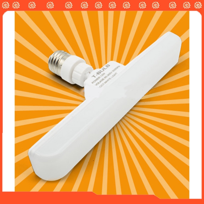 Bóng đèn LED hình chữ T màu trắng E27 85-265V tiện lợi