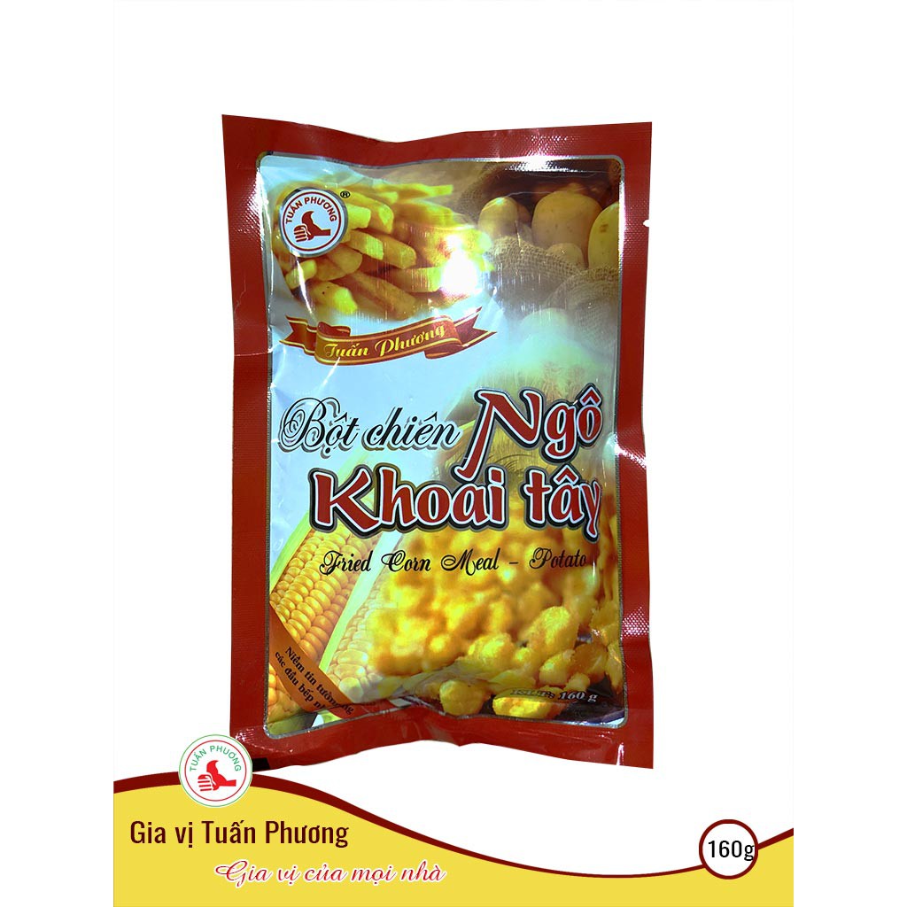 Bột Chiên Ngô Khoai Tuấn Phương 160 Gam ( Gói )