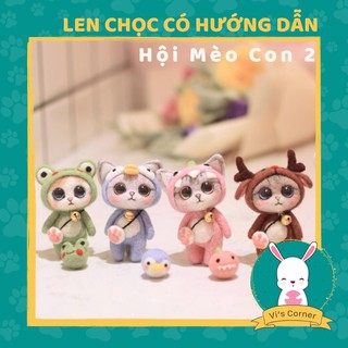 [Len chọc có hướng dẫn] BỘ KIT HỘI MÈO CON 2