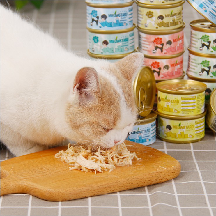 [14 VỊ] PATE MEOWSTARD CHO MÈO 85g ĐỦ HƯƠNG VỊ