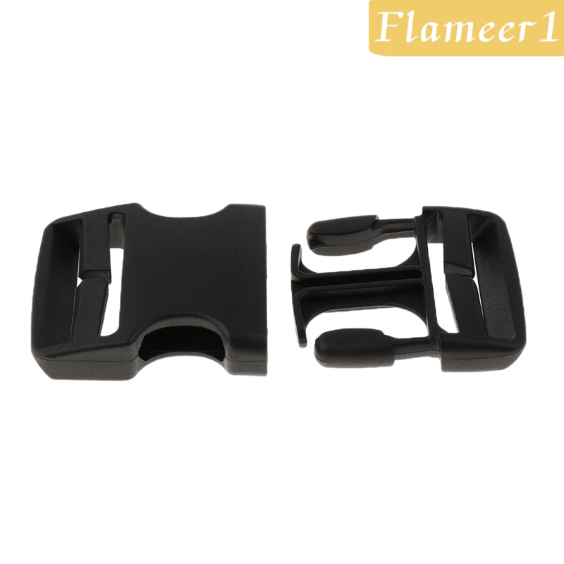 [Flameameer1] Dây Đai Ba Lô Màu Đen Tháo Lắp Nhanh Thay Thế 3.8cm