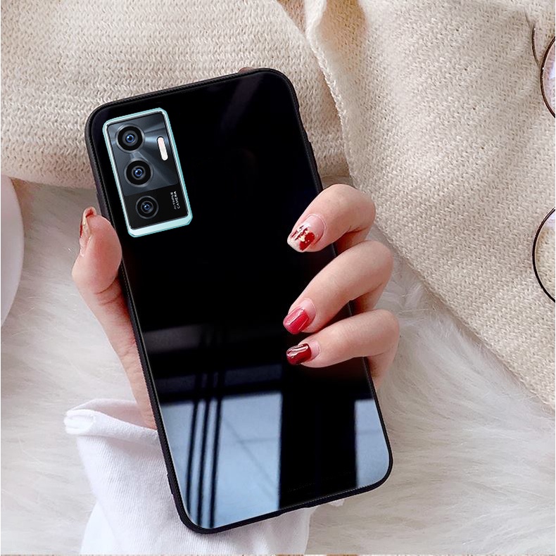 Ốp Lưng VIVO V23E Mặt kính gương sáng bóng cao cấp
