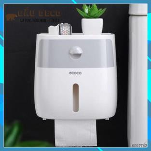 Hộp đựng Giấy Vệ Sinh Ecoco Cao cấp 2 tầng - Đa năng, Sang trọng, Tiện dụng
