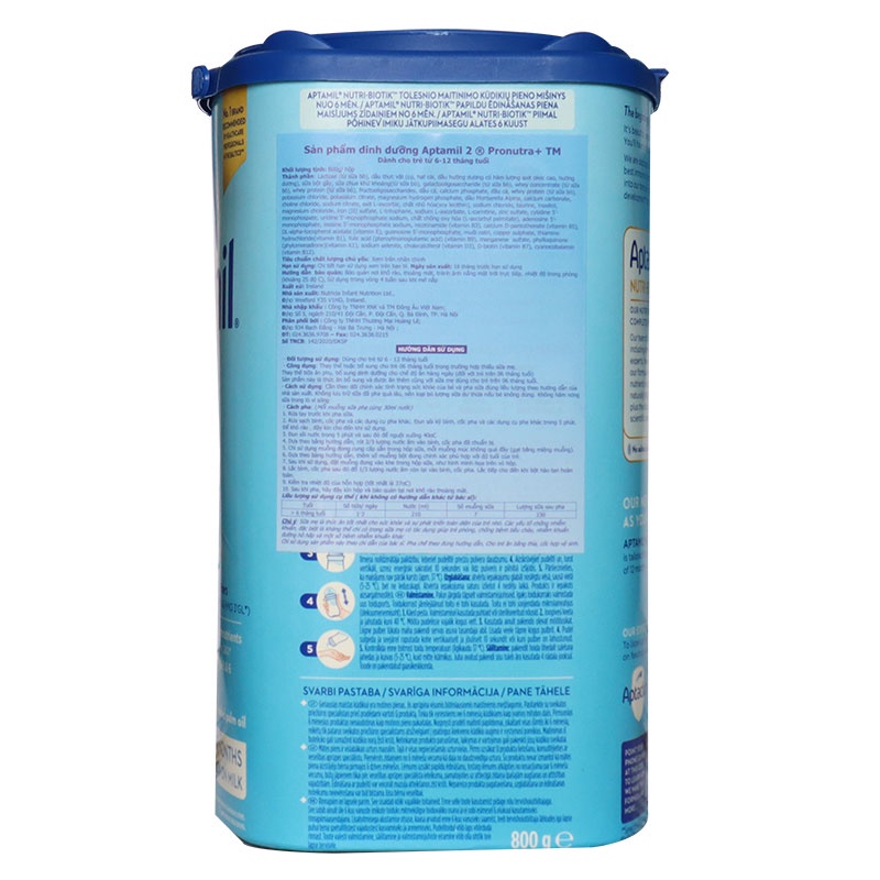 Sữa Aptamil Đức 800g