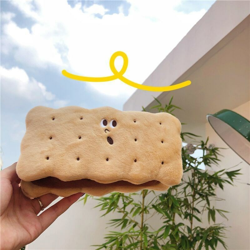 Hộp Bút Vải Hình Bánh Quy Cookie Pencil Case