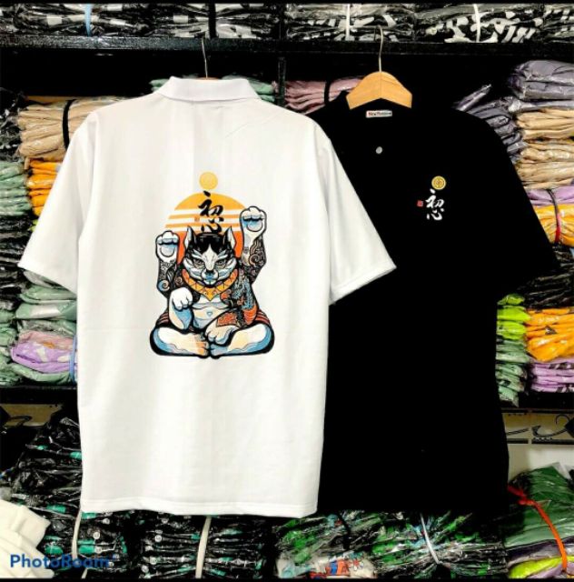 Mẩu polo hình anubis thần Ai Cập