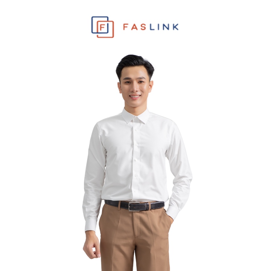 Áo Sơ Mi Nam Basic vải modal siêu mát - Faslink