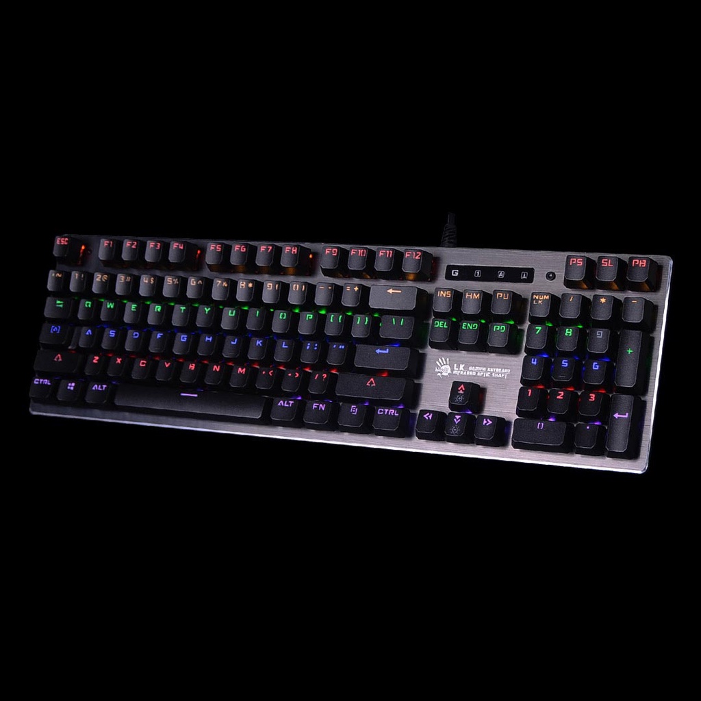 Bàn phím cơ BLACK SWITCH Gaming A4Tech Bloody B760 Full Light Strike - KMP Store