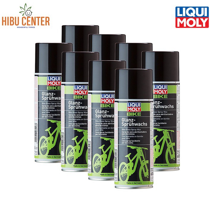 Sáp đánh bóng sơn xe đạp LIQUI MOLY Bike Gloss Spray Wax 6058 400ml