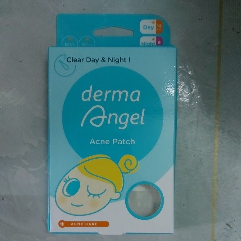 Miếng dán mụn ban ngày và ban đêm Derma Angel