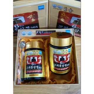 [Hàng Chính Hãng] Cao Hồng Sâm Cao Cấp 365 Hàn Quốc Hộp 2 Lọ x 240gr