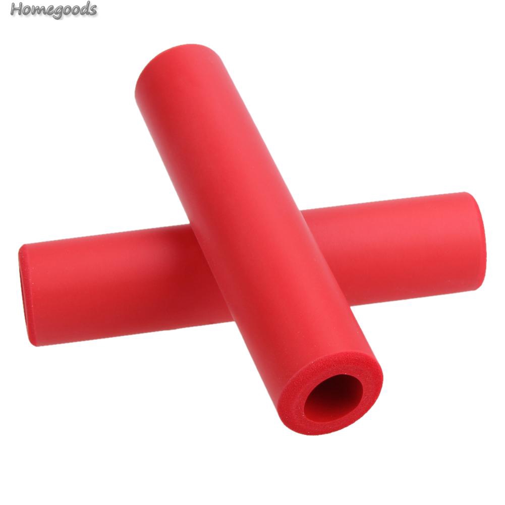 1 Cặp Bọc Tay Cầm Xe Đạp Bằng Silicone Siêu Nhẹ Chống Trượt