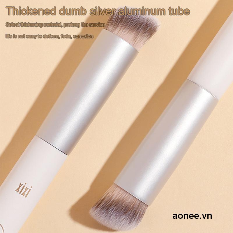 Cọ trang điểm che khuyết điểm XiXi Small Round đầu tròn nhỏ gọn, Cọ đánh kem che khuyết điểm mềm mại thân thiện với da
