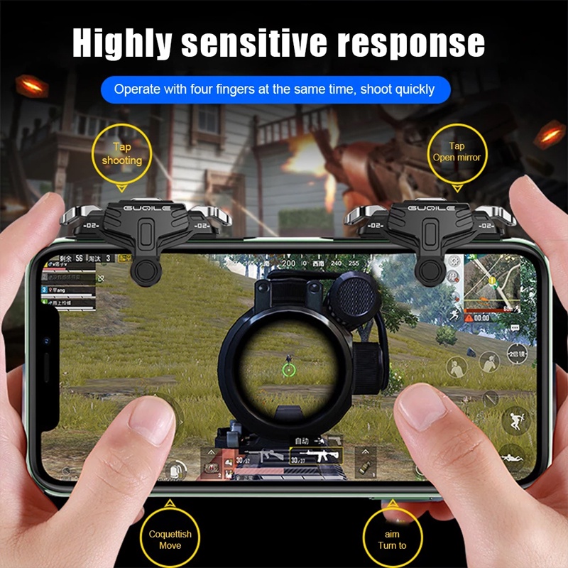 Nút điều khiển chơi game bắn súng PUBG trên điện thoại loại L1 R1 tiện lợi