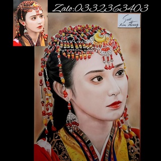 Vẽ tranh chân dung theo yêu cầu