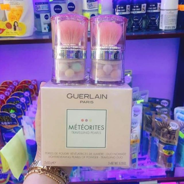 phấn phủ ngọc trai Guerlain limited