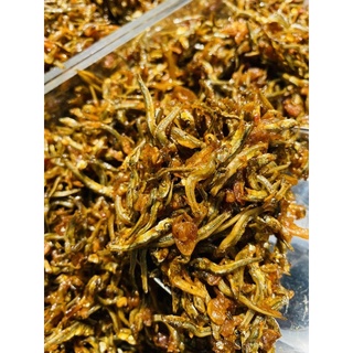 CÁ CƠM MỜN SỮA RIM TỎI ỚT 250gr