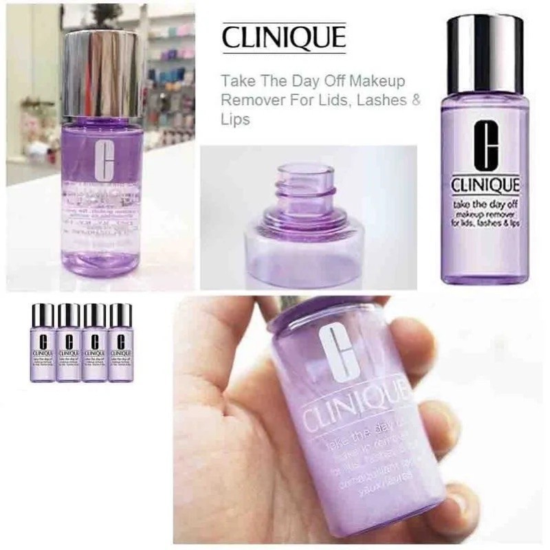 Tẩy Trang Mắt Môi Clinique Take The Day Off Makeup Remover For Lids, Lashes & Lips 125ml