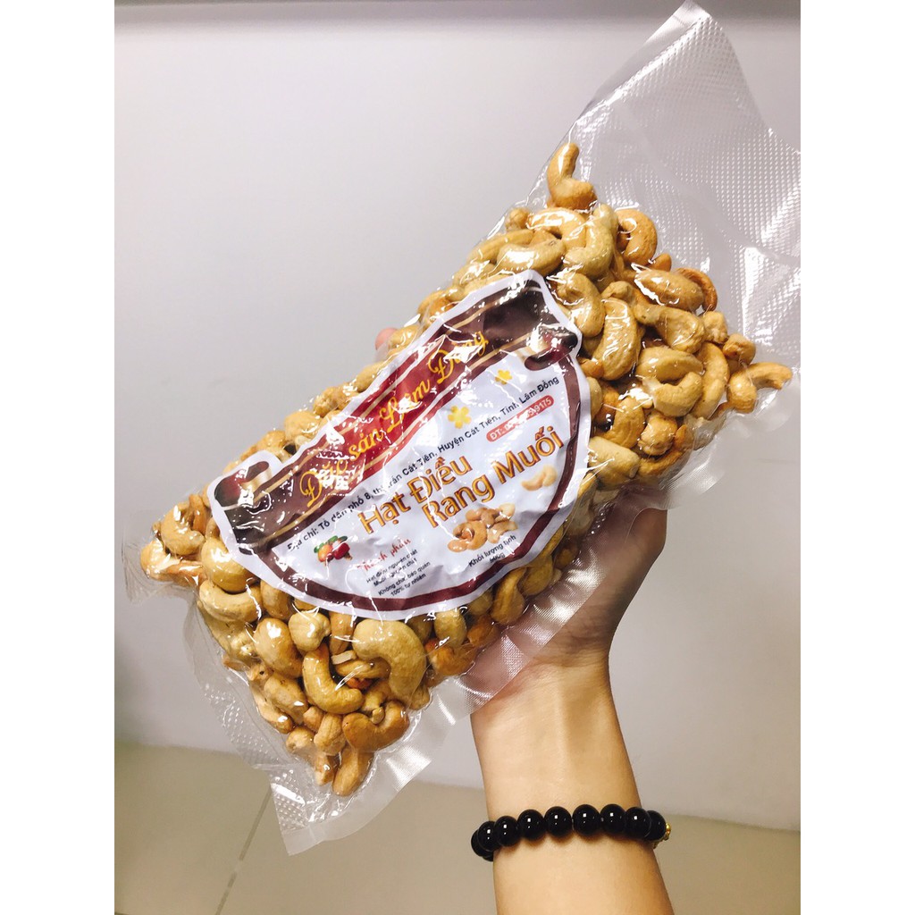 HẠT ĐIỀU RANG MUỐI 500G ( CASHEW NUTS)