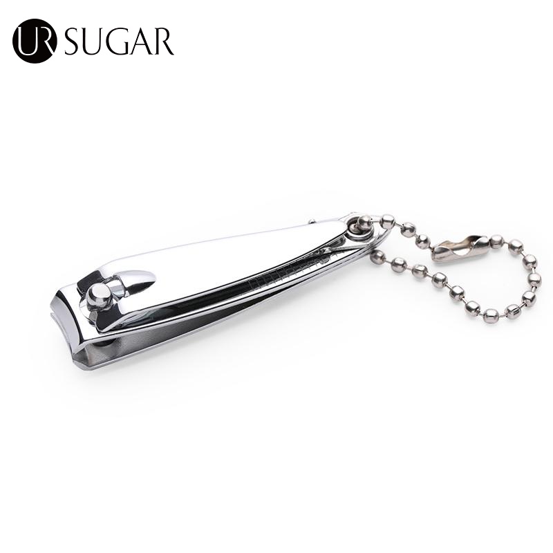 Kềm cắt móng tay UR SUGAR bằng bạc kèm dụng cụ dũa móng tiện dụng
