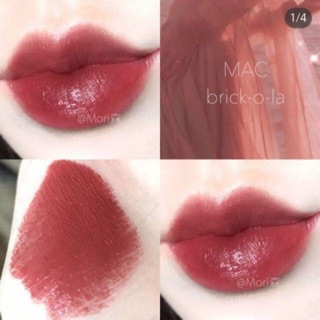SẴN!! SON MAC hàng Auth (Ruby Woo, Brick Ola, Mandarin O)