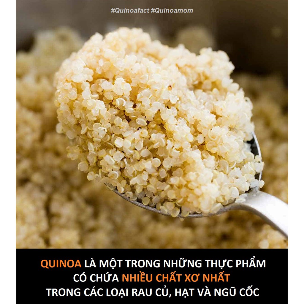 HẠT QUINOA - DIÊM MẠCH HỮU CƠ 500gr