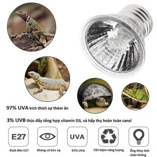 Đèn sưởi UVA + UVB 3.0 cho bò sát Nomoy pet