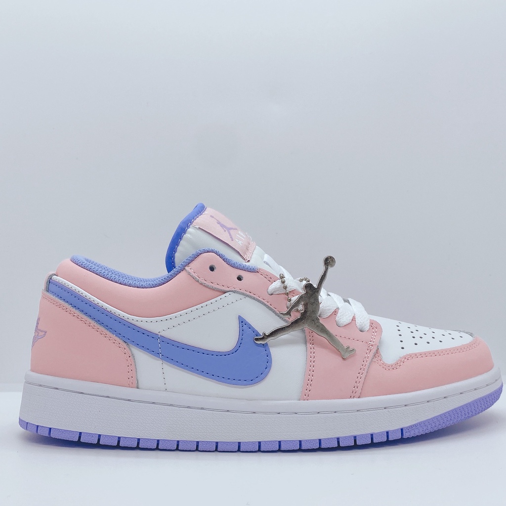 [Ảnh thật] [FreeShip]  Giày Thế Thao Jordan 1 Low Hồng bản new Color 2021 (SE Arctic Punch)_Msneaker.