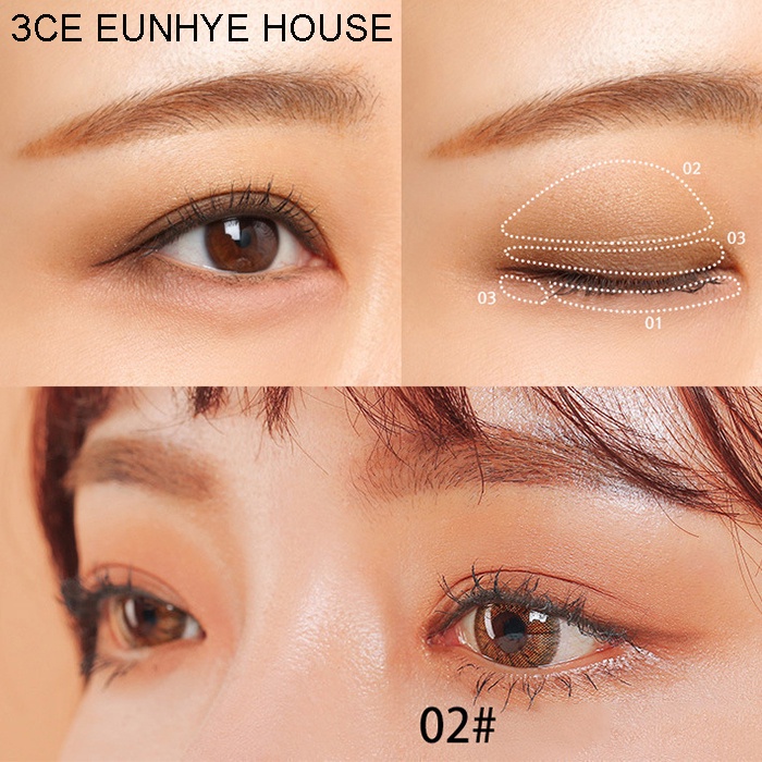 Phấn Mắt Phối 3 Màu 3CE Eunhye House Triple Shadow 3,5g