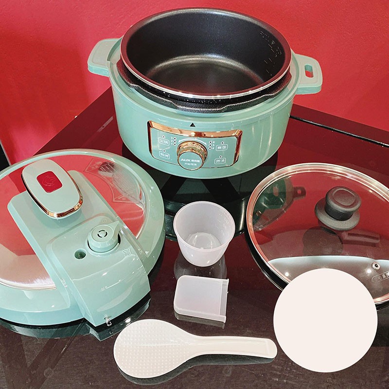 Nồi Áp Suất - Nồi Lẩu 3 Lít Nướng, Hầm Cháo, Hầm Xương Củ Quả, Nồi Đa Năng 3 Lít-Teen 888