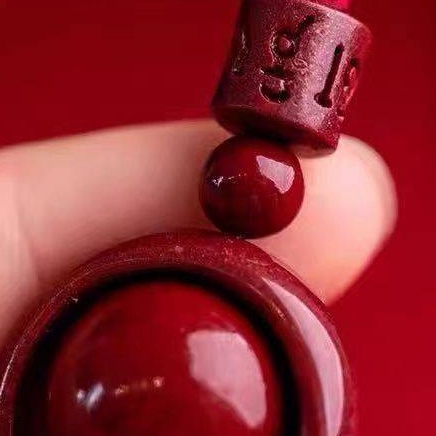 dây chuyền nữ Bùa chú thần chú sáu ký tự Cinnabar
