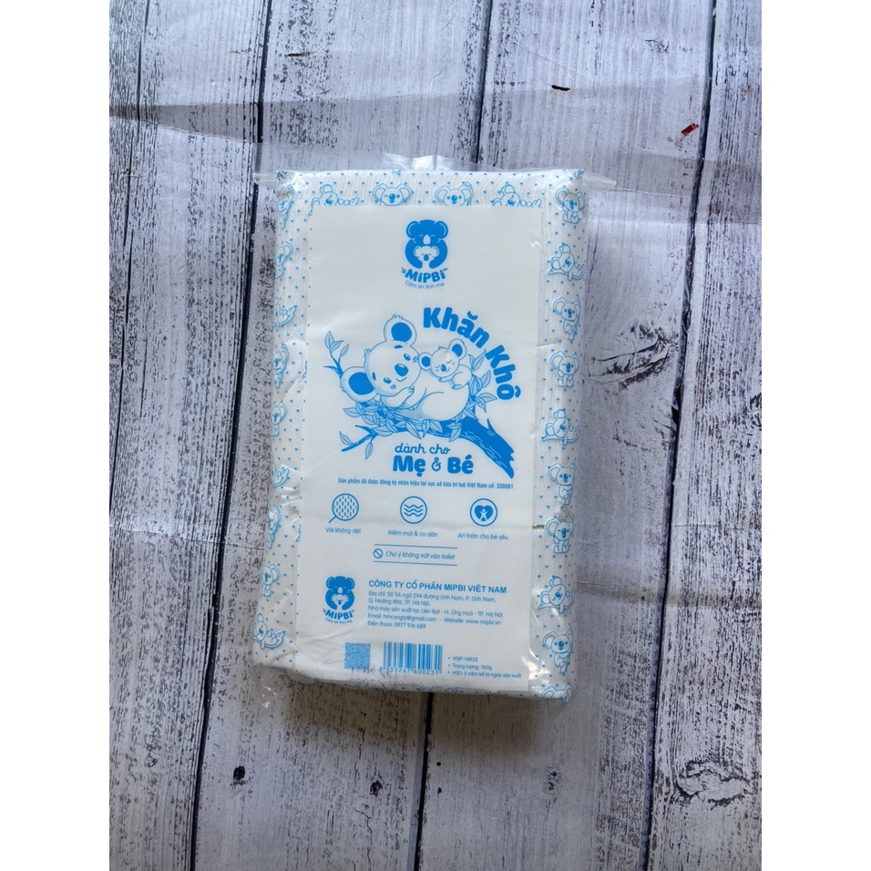 Khăn vải khô đa năng Mipbi 260g