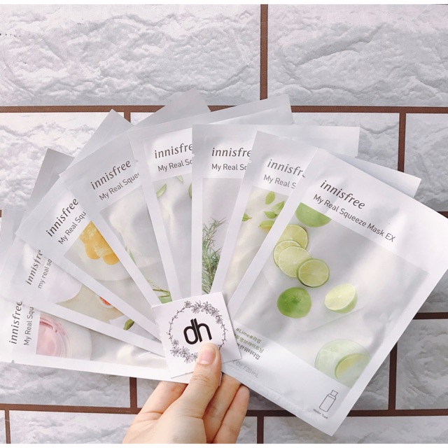 MẶT NẠ GIẤY Innisfree My Real Squeeze Mask