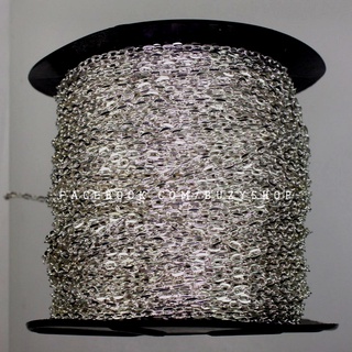 Xích oval trắng - bản dẹp