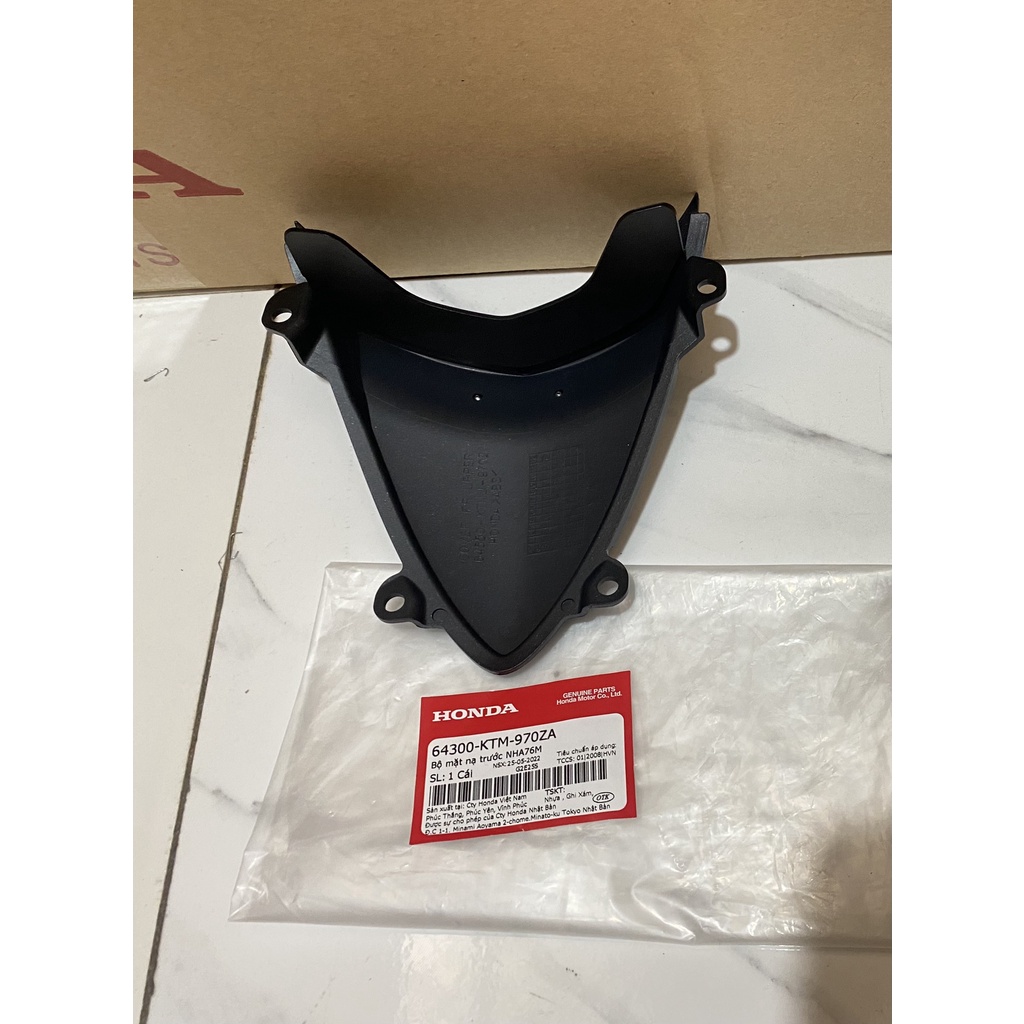 Bộ mặt nạ trước HONDA FUTURE NEO năm 2005-2007 màu Đen.