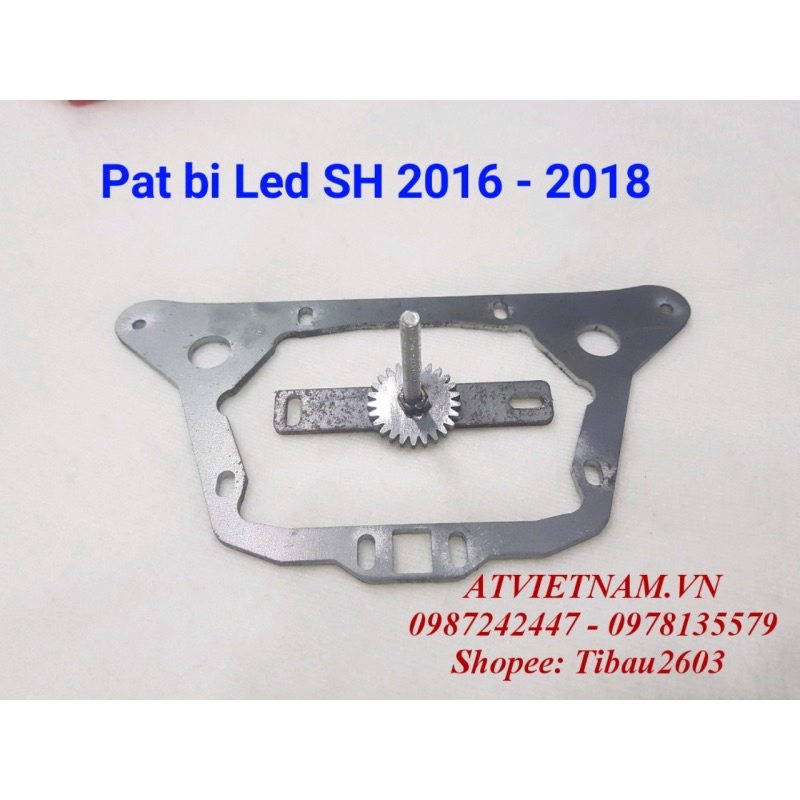 Pat Gắn bi LED cho SH 2016 - 2019 ( Pat Sắt )