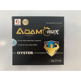 ADAM MAX Viên uống tăng cường sinh lý nam ( hộp 4 viên)