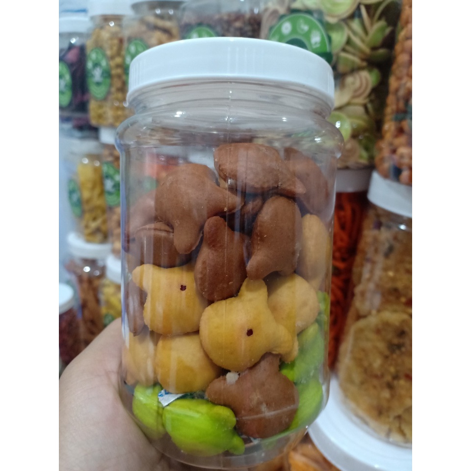 Bánh Gấu 3 vị giòn giòn béo béo đậm vị hũ 180g- chik food