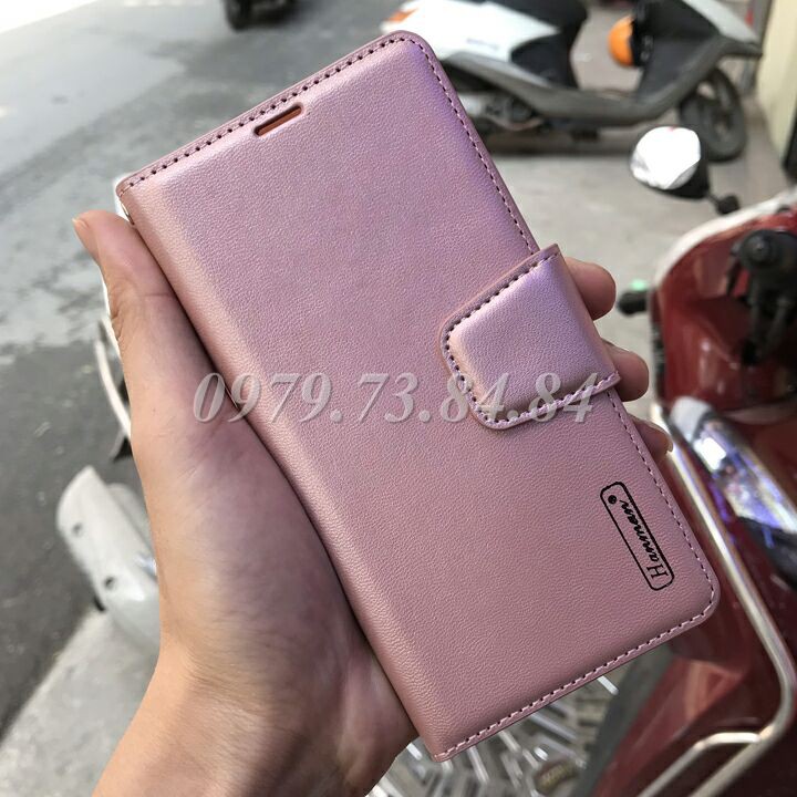 [Giá rẻ nhất ] Bao da SamSung Galaxy A01 dạng ví hiệu Hanman có quai cài | BigBuy360 - bigbuy360.vn