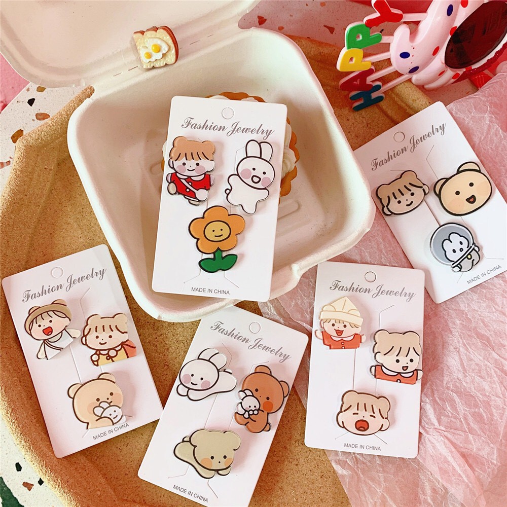 MUA BALO TẶNG HUY HIỆU/MÓC KHOÁ GẤU BÔNG Balo Ulzzang Chống Nước Hàn Quốc Unisex - Nhiều Màu Sắc Cực Trendy