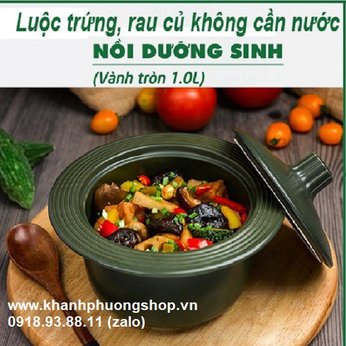 nồi sứ dưỡng sinh 2.2L - nồi sứ dưỡng sinh